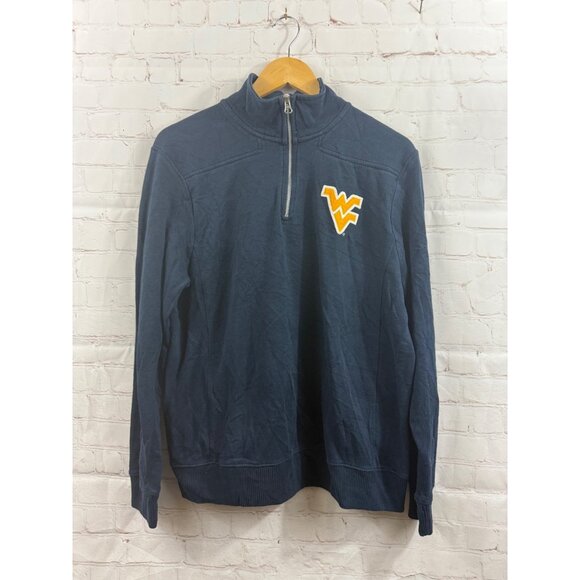 West Virginia League Collegiate Outfitters Sweatshirt Womens Size XL Blue - Picture 1 of 9